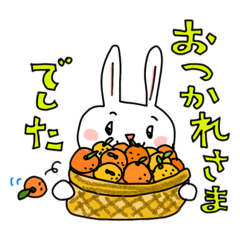 [LINEスタンプ] 動物バラエティーパック【ほぼウサ私目線】