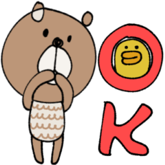 [LINEスタンプ] mottoのBROWN ＆ FRIENDS