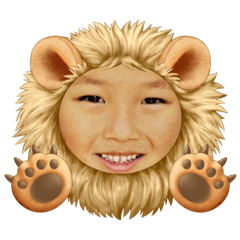 [LINEスタンプ] かわいい岸