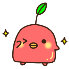 [LINEスタンプ] フルーツひよこ