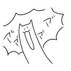 [LINEスタンプ] 発狂ぬこさんの画像（メイン）