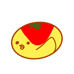 [LINEスタンプ] オムひよこ君