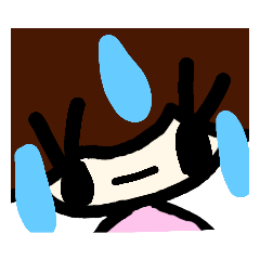 [LINEスタンプ] 乱暴なすず本 恋愛⑧の3