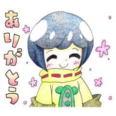 [LINEスタンプ] ひえの色鉛筆スタンプ