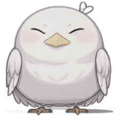 [LINEスタンプ] AI インコ_V2