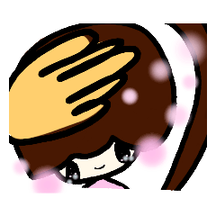 [LINEスタンプ] 乱暴なすず本 恋愛②の3