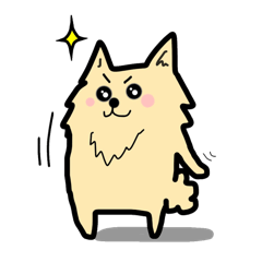 [LINEスタンプ] ポメラニアンもふもふライフ