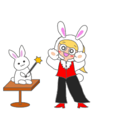 [LINEスタンプ] 動く！WiZのイリュージョンスタンプ(Rev.)