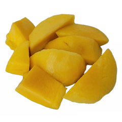 [LINEスタンプ] 食品シリーズ : マンゴー