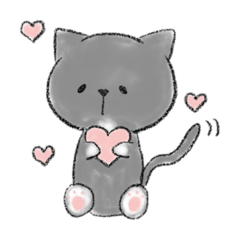 [LINEスタンプ] たぶんにゃんこ