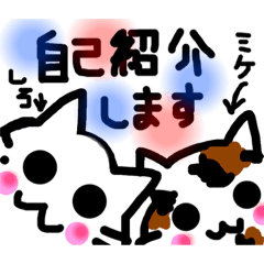 [LINEスタンプ] みきれにゃんこ2