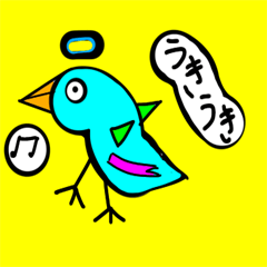 [LINEスタンプ] 天使の歌う鳥の言葉