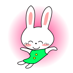 [LINEスタンプ] キュートなうさぎ、ももの日常会話