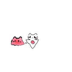 [LINEスタンプ] めんだこちゃんとクリオネちゃん