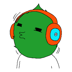 [LINEスタンプ] ゴマの葉少年