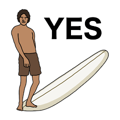 [LINEスタンプ] LOG SURF 7