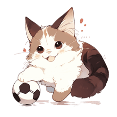 [LINEスタンプ] スポーツ猫 - 楽しく運動を！