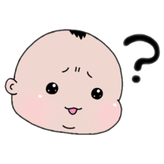 [LINEスタンプ] ずっと使える可愛い赤ちゃん1