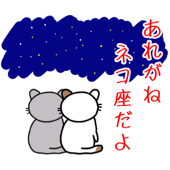 [LINEスタンプ] ネコさんの謎のスタンプなのですよ〜