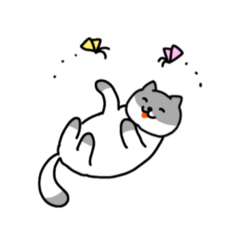 [LINEスタンプ] ハチワレねこの生活