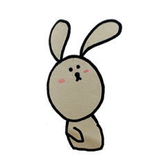 [LINEスタンプ] Rabbit Pumpkinのゆるいうさぎたち