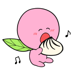 [LINEスタンプ] 桃の妖精 ピモン