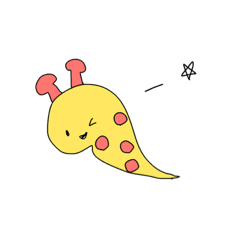 [LINEスタンプ] イモムシと飼いヌシ2