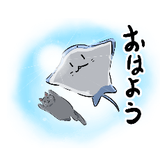 [LINEスタンプ] 海ネコのスタンプ