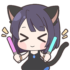 [LINEスタンプ] 猫のニアの一日