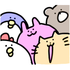 [LINEスタンプ] なんともあにまるさぁん。