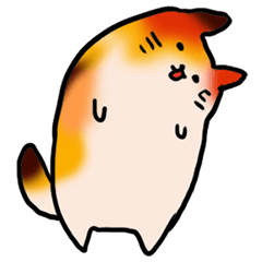 [LINEスタンプ] ナンから生まれたナァン猫 その2！！