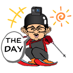 [LINEスタンプ] 雪山へいこう！