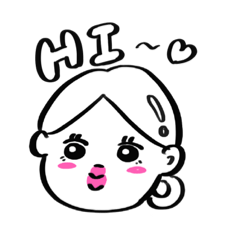 [LINEスタンプ] 唇の主張