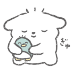 [LINEスタンプ] わたげいぬ2