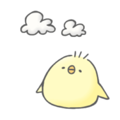 [LINEスタンプ] 日々を楽しむひよこ