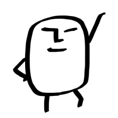 [LINEスタンプ] しかくいのん（日常）