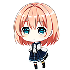 [LINEスタンプ] miniAI少女