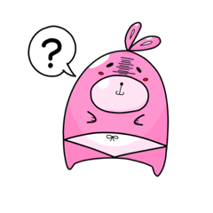 [LINEスタンプ] うさぱんっ。-日常-