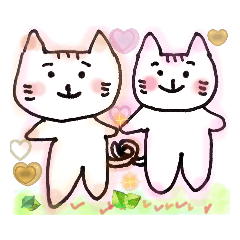 [LINEスタンプ] にゃんだふる らいふ♪