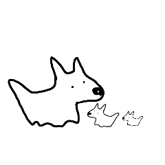 [LINEスタンプ] ぱ犬