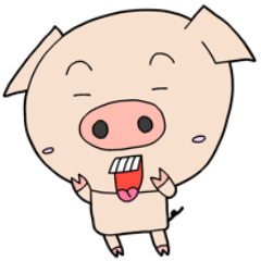 [LINEスタンプ] 豚のとんちゃん 2