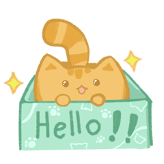 [LINEスタンプ] サーモンはぽっちゃり猫です。