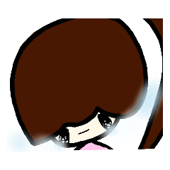 [LINEスタンプ] 乱暴なすず本  恋愛⑤の6のひとこま③