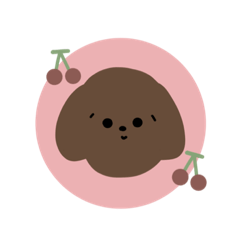 [LINEスタンプ] 茶色いわんころ2