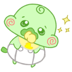 [LINEスタンプ] きゅるるんわかめちゃん