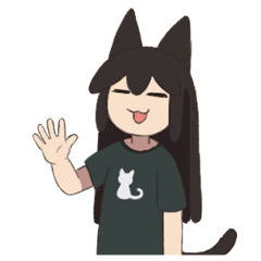 [LINEスタンプ] ハッピーねこ友