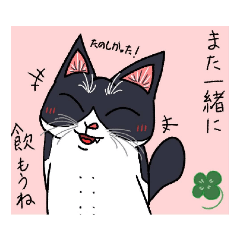 [LINEスタンプ] まなこのお手製スタンプ～お酒大好き猫達～