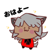 [LINEスタンプ] ミニ絹漉さん