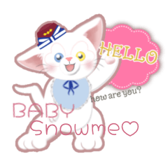 [LINEスタンプ] ベイビースノーミー✳︎テディキトン