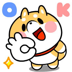 [LINEスタンプ] 柴犬ワンコ【動く！】